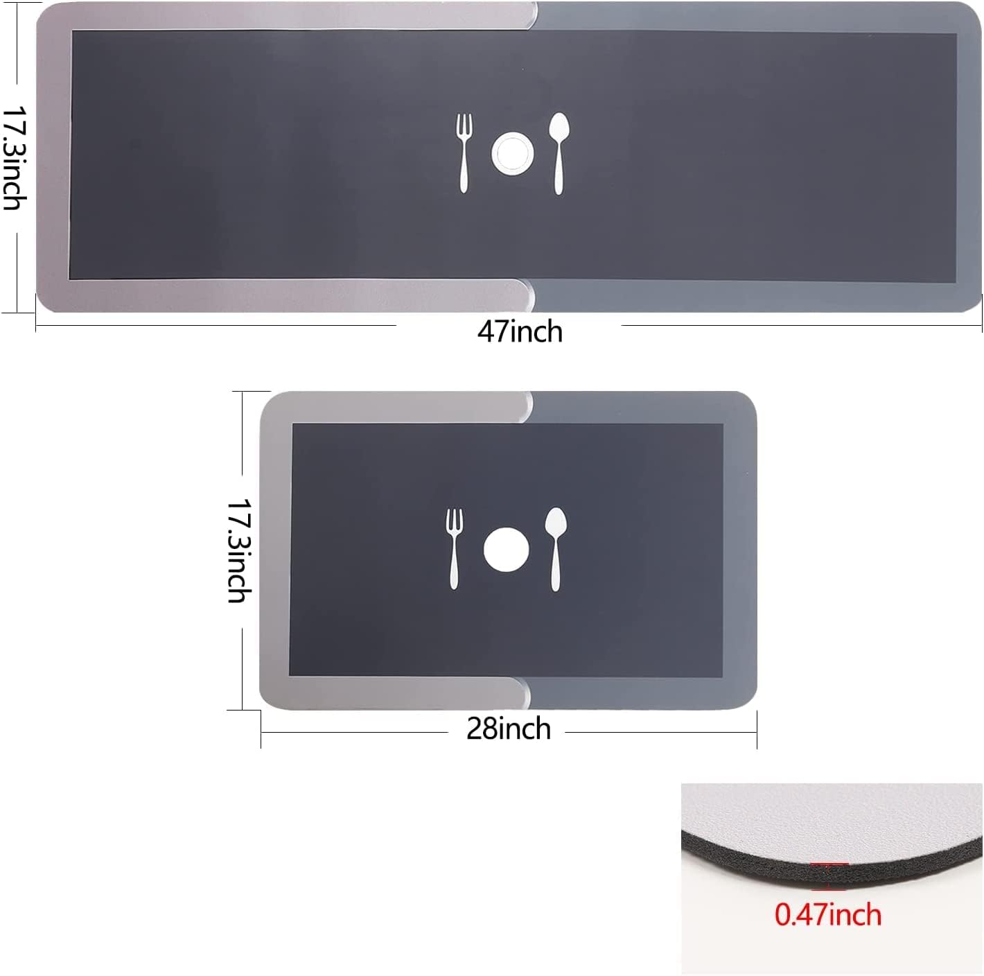 Anti Slip Kitchen Floor Mat (BUY 1 GET 1 FREE😍)